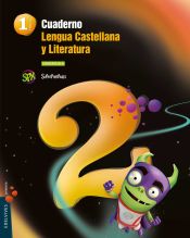 Portada de Cuaderno 2 de Lengua castellana y Literatura 1º Primaria (cuadrícula)