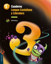 Portada de Cuaderno 3 de Lengua Castellana y L. 1º Primaria (Cuadrícula)