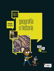 Portada de Geografía e Historia 2 º ESO Tres volumenes