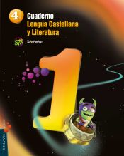 Portada de Lengua castellana y Literatura, 4º Primaria, Cuaderno 1