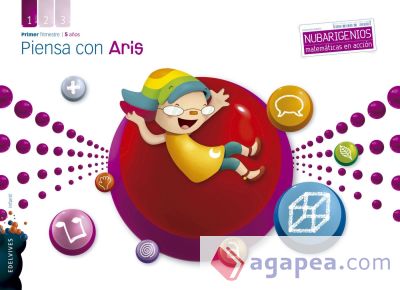 Piensa con Aris, Educación Infantil, 5 años. 1º trimestre