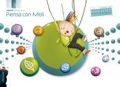 Portada de Piensa con Moli, Educación Infantil, 4 años. 2º trimestre