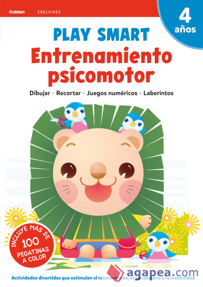 Play Smart : Entrenamiento psicomotor. 4 años