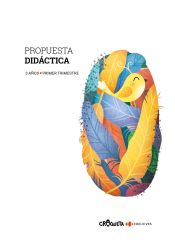 Portada de Proyecto Croqueta - 3 años : Primer trimestre. Propuesta didáctica