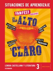Portada de Proyecto: Fanfest. Lengua Castellana y Literatura 3 ESO. Situaciones de aprendizaje