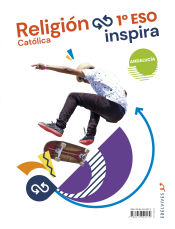 Portada de Proyecto Inspira - Religión Católica 1 ESO. Ed. Andalucía