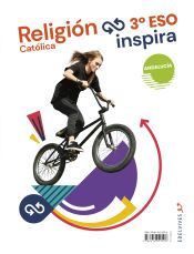 Portada de Proyecto Inspira - Religión Católica 3 ESO. Ed. Andalucía