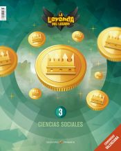 Portada de Proyecto: La leyenda del Legado. Ciencias Sociales 3. Comunidad Valenciana : Adenda