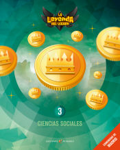 Portada de Proyecto: La leyenda del Legado. Ciencias sociales 3 : Comunidad de Madrid