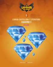 Portada de Proyecto: La leyenda del Legado. Lengua castellana y Literatura 1. Versión Cuadrícula. Cuaderno 3