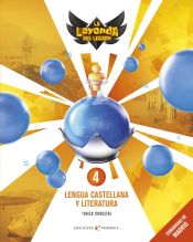 Portada de Proyecto: La leyenda del Legado. Lengua castellana y Literatura 4. Comunidad de Madrid. Trimestres
