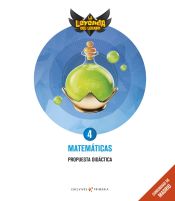 Portada de Proyecto: La leyenda del Legado. Matemáticas 4. Comunidad de Madrid. Propuesta didáctica