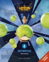 Portada de Proyecto: La leyenda del Legado. Matemáticas 4. Comunidad de Madrid. Trimestres