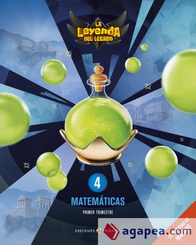 Proyecto: La leyenda del Legado. Matemáticas 4. Comunidad de Madrid. Trimestres