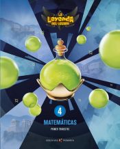 Portada de Proyecto: La leyenda del Legado. Matemáticas 4. Trimestres