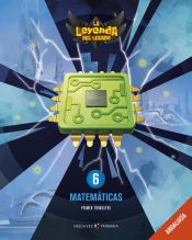 Portada de Proyecto: La leyenda del Legado. Matemáticas 6: Andalucía. Trimestres