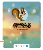 Portada de Proyecto NEXT-Robótica Edelvives. Misiones Scratch - 5º Primaria. Propuesta didáctica