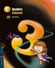 Portada de Quadern Llengua Valencià pauta 3, 1º Primària