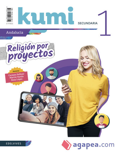 Religión por proyectos - Kumi 1 ESO. Ed. Andalucía
