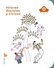 Portada de Valores Sociales y Cívicos, 4º Primaria