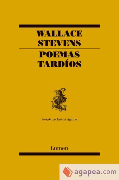 Poemas tard&iacute;os