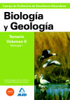 Cuerpo De Profesores De Enseñanza Secundaria. Biología Y Geología. Temario. Volumen Ii. Biología I