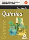 Qu&iacute;mica Prueba De Acceso A La Universidad Para Mayores De 25 A&ntilde;os
