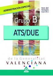 Portada de ATS Grupo B Administración Especial. Test. Generalitat Valenciana