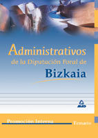 Portada de Administrativos de la diputacion foral de bizkaia (promocion interna). Temario