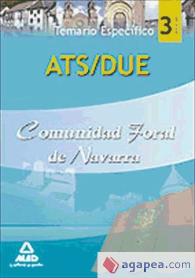 Ats/due de la comunidad foral de navarra. Temario parte específica. Volumen iii