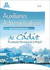 Portada de Auxiliar Administrativo del Ayuntamiento de Cádiz. Test (Ebook)