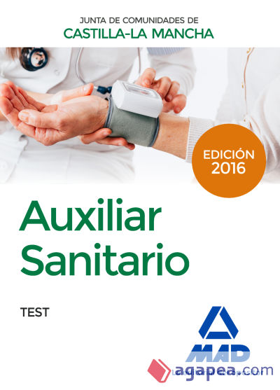 Auxiliar Sanitario (Personal Laboral de La Junta de Comunidades de Castilla-La Mancha). Test