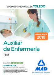 Portada de Auxiliar de Enfermería de la Diputación Provincial de Toledo. Test