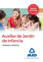 Portada de Auxiliar de Jardín de Infancia. Temario general