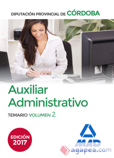 Auxiliares Administrativos de la Diputación Provincial de Córdoba. Vol. 2, Temario