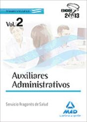 Portada de Auxiliares Administrativos del Servicio Aragonés de Salud. Temario Volumen II (Ebook)