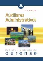 Portada de Auxiliares administrativos del ayuntamiento de ourense. Temario