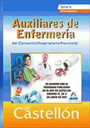 Portada de Auxiliares de Enfermería del Consorcio Hospitalario de Castellón. Temario Parte Específica