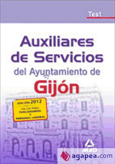Auxiliares de Servicios del Ayuntamiento de Gijón. Test