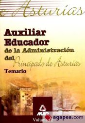 Portada de Auxiliares educadores del principado de asturias. Volumen ii