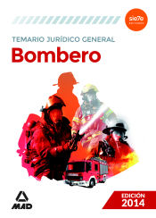 Portada de Bombero. Temario jurídico general