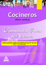 Portada de Cocineros de la comunidad foral de navarra. Test de la parte jurídica