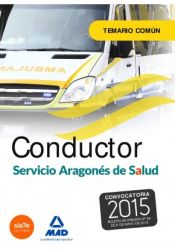Portada de Conductores del Servicio Aragonés de Salud (SALUD-Aragon). Temario común