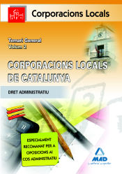 Portada de Corporacions Locals de Catalunya. Temari General. Volum II.(Dret Administratiu)