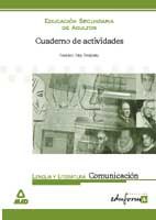 Portada de Cuaderno de actividades de Lengua y Literatura. Comunicación, Educación Secundaria de Adultos