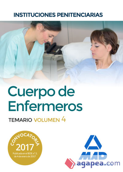 Cuerpo de Enfermeros de Instituciones Penitenciarias. Vol. 4, Temario