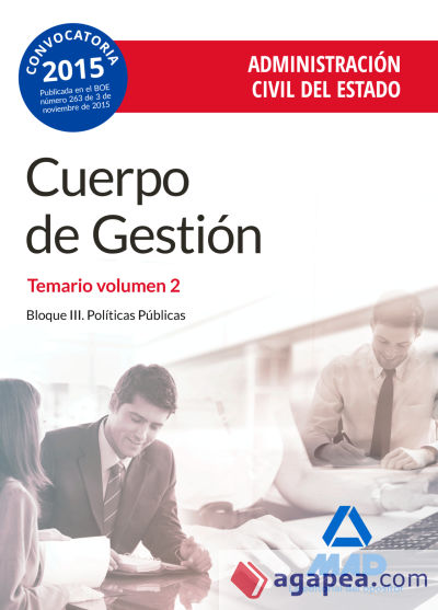 Cuerpo de Gestión de la Administración Civil del Estado. Temario, volumen 2