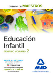 Portada de Cuerpo de Maestros Educación Infantil. Temario Volumen 2