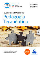 Portada de Cuerpo de Maestros Pedagogía Terapéutica. Volumen Práctico