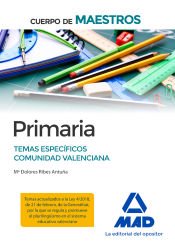 Portada de Cuerpo de Maestros Primaria. Temas específicos Comunidad Valenciana